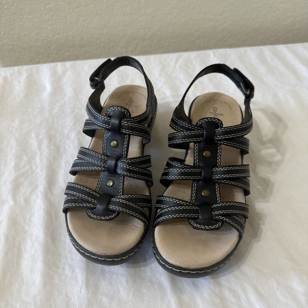 Clark’s Delano Curve Comfort Collection Espresso Brown Size 7